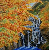 Autumn Waterfall
